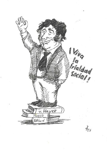 Tuschezeichnung karikatur - tuschezeichnung,