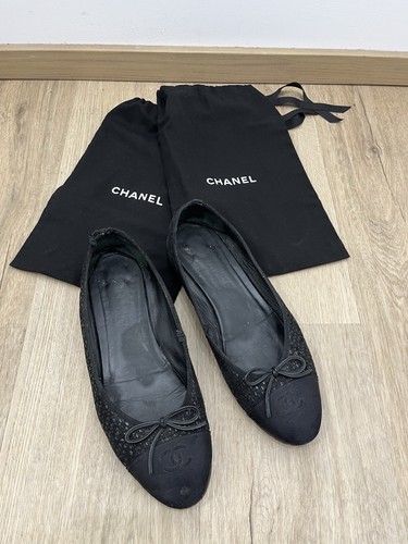 Chanel ballerinas schwarz - chanel,