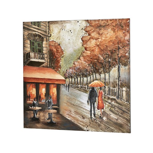 Wandbild metallbild relief - wandbild, 3d