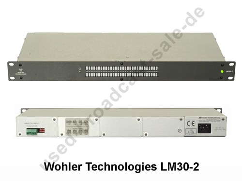 Wohler technologies lm30 - wohler,