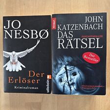 2x Thriller Krimi, Jo Nesbo