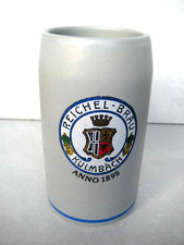 Originaler Werbe-Bierkrug 0,5 Liter "REICHEL BRÄU KULMBACH" Werbung