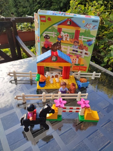 Lego duplo 4690 pferdestall - pferdestall, /