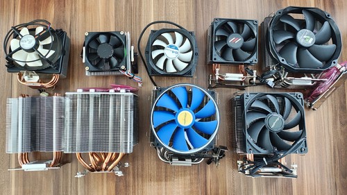 Cpu kühler lüfter paket - 9x,