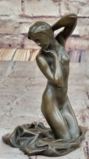Heißguss Bronze Nackte Frau