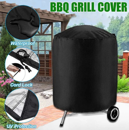 Rund bbq grillabdeckung - bbq,