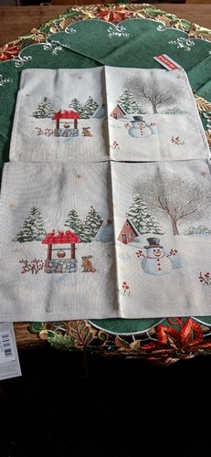 Platzdeckchen set weihnachten - platzdeckchen,