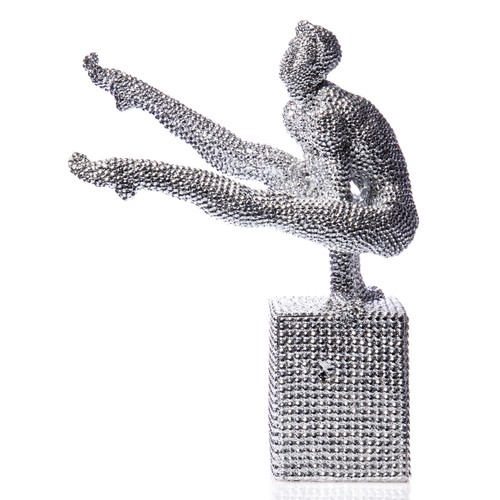 Turner athleten h41cm silber - athleten,