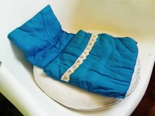 VINTAGE Kissen + Decke für RETRO Puppenwagen - Puppenbettwäsche Puppe Bettwäsche