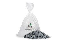 Rundkies Marmor schwarz