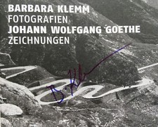 Barbara Klemm Signiert Kunst Flyer Unterschrift Signatur Autogramm signed