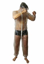 PVC Jumpsuit Strampler für