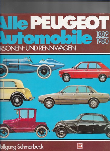 Alle peugeot automobile 1889 - alle,
