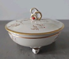 Alte antik Dose Schale Deckel