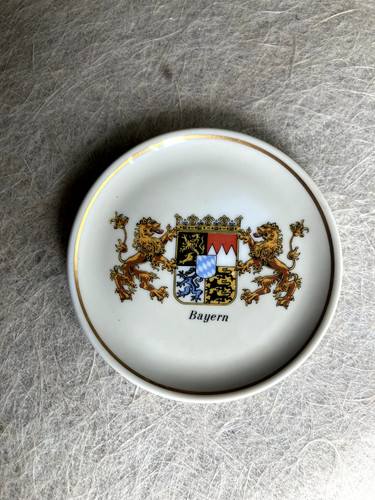 Teller untersetzer mit bayern - teller,