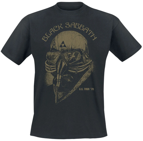 Black sabbath shirt herren - black,
