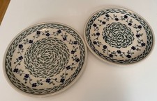 2x Bunzlauer Keramik Teller