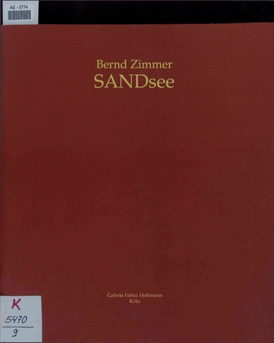 Bernd zimmer sandsee - zimmer,