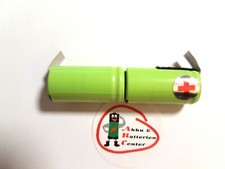 NiMH AkkuPack 2,4 Volt, 750mAh, 58x14,5mm für Zahnbürsten Tondeo Eco Tribal(T75)