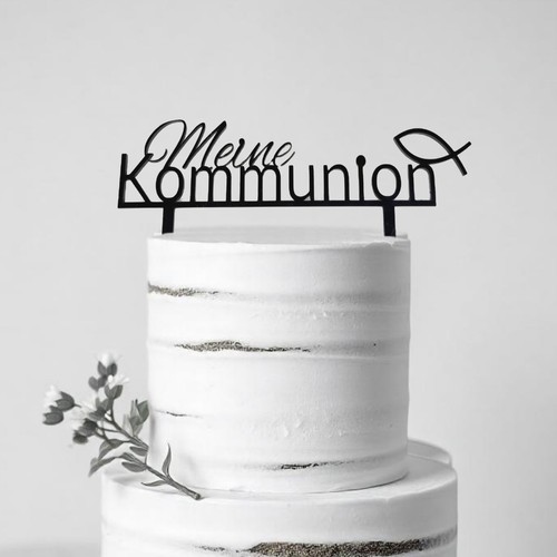 Kommunion tortenstecker - kommunion,