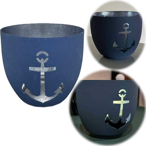 Metall teelichthalter 9cm - xl,