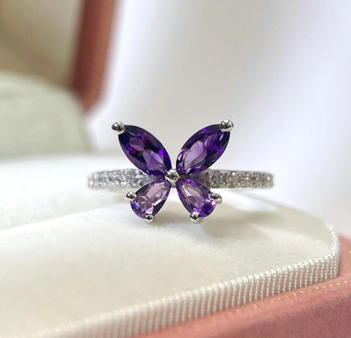 Amethyst sterlingsilber - amethyst,