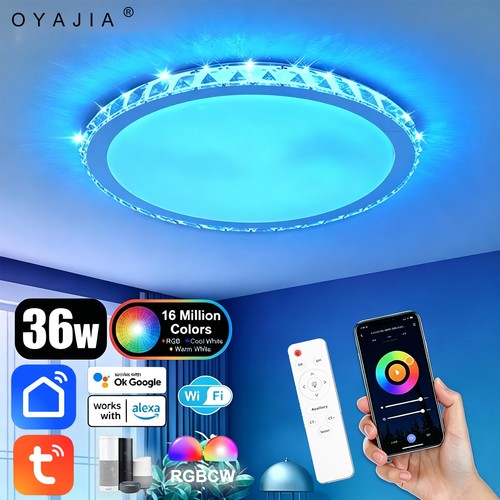 Smart led deckenleuchte 36w - led,