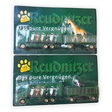 Reudnitzer Zoo Leipzig 2 Modelle Giraffe Gorilla Truck 125 Sammeltruck LKW 1 87