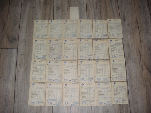 Aral rechnungen von 1961 - aral,