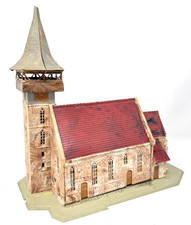 Kibri H0 - Kirche Gotteshaus Gebäude Häuser - ca. 21 x 11,5 x  20 cm H0 HO 1:87