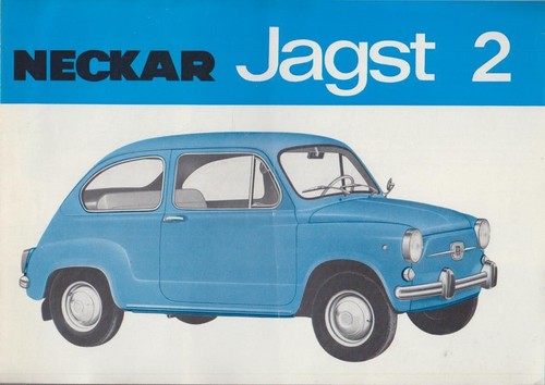 Werbeprospekt neckar jagst - neckar,
