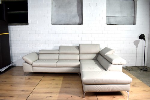 Schillig ledersofa finn - w.,