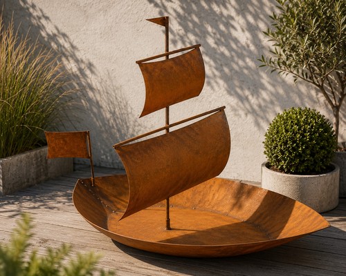 Rostiges segelboot - rostiges,