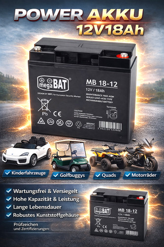 Kaan megabat akku - akku, 12v