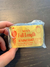 Plastik Regenmantel  Raincoat