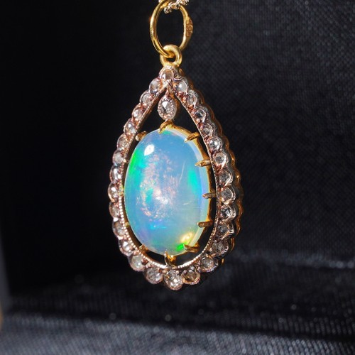 Edwardian solid crystal - solid, &