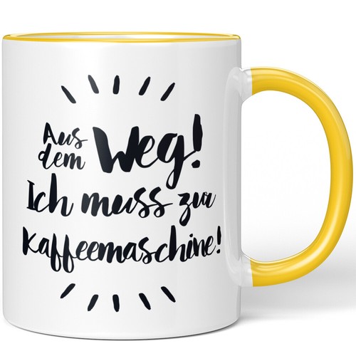 Aus dem weg ich - aus, weg!