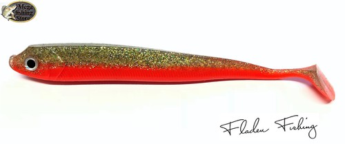 Fladen shad gummifisch orange - fladen,