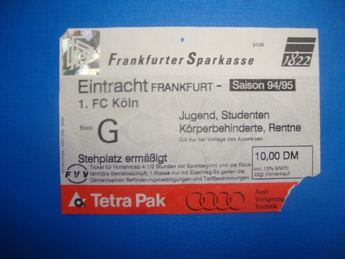 Ticket eintracht - ticket,