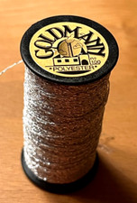 Lurexgarn Silberner Nähfaden Nähgarn für Lurex -Effekt Garnrolle no 100 Goldmann