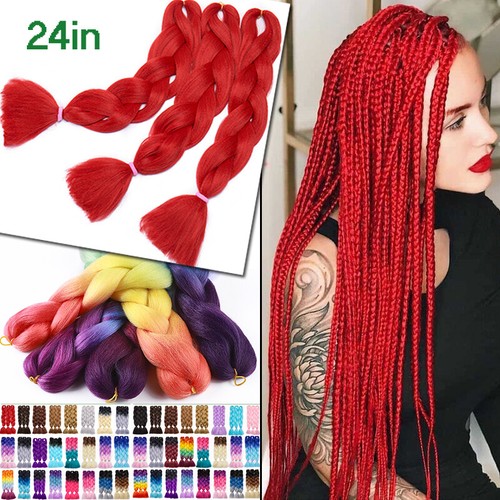 Zoll jumbo braids kunsthaar - 24,