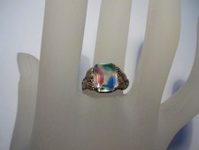 Antiker Rheinkiesel Ring