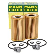 2x MANN HU7008z Ölfilter +