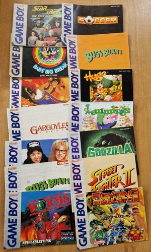 Gameboy spiel anleitungen - spiel, zum