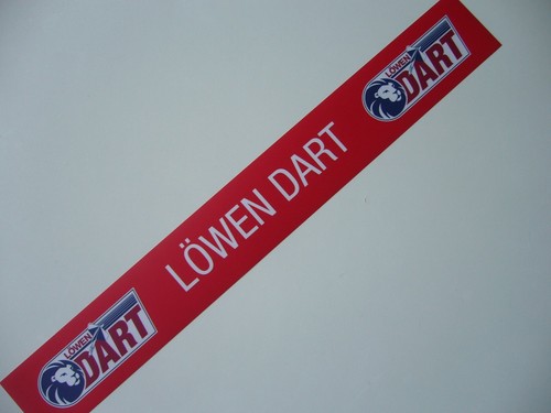 Löwen dart darts - darts, abwurflinie