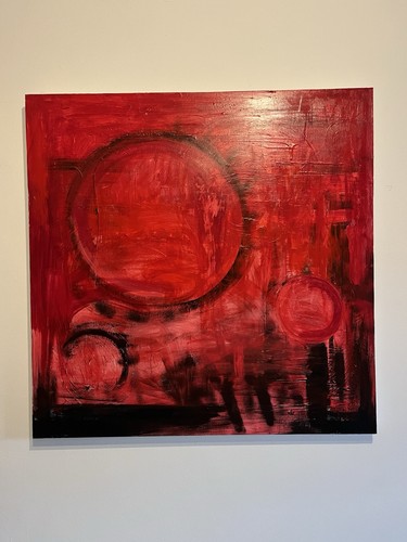 Acryl bild gemälde abstrakt - gemälde,