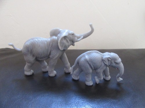 Elefant mit jungtier - mit, jungtier,veb