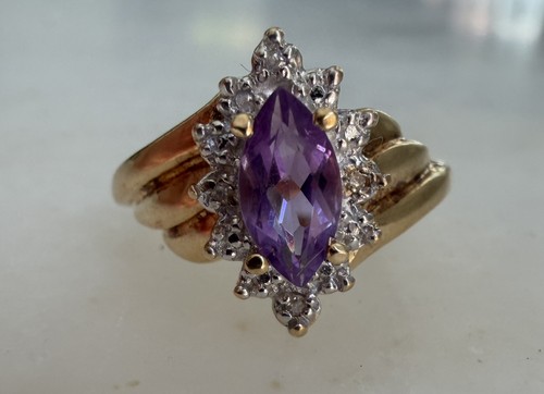 Ring karat gelbgold - 10,