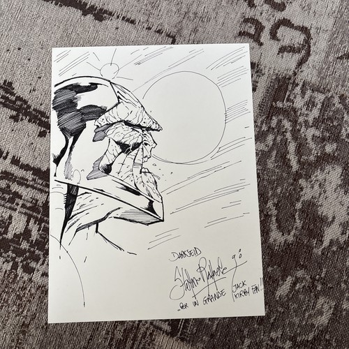 Darkseid original zeichnung - darkseid,