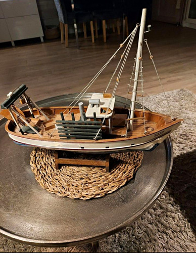 Fischkutter mare holz - fischkutter,
